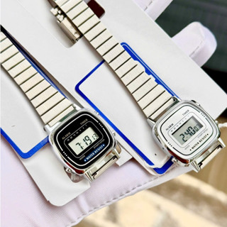 Đồng hồ nữ Casio La670 nhẹ nhàng , tinh tế , cổ điển , dây thép không gỉ , tặng kèm pin dự phòng