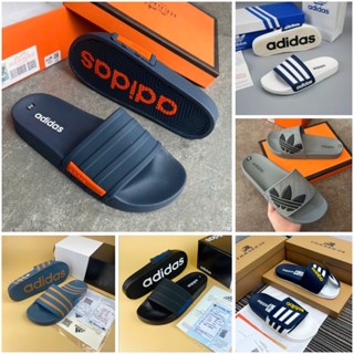 Dép nam, Dép  adidas  chất liệu cao su non đi êm chân kiểu dáng thể thao - ken.shop2023