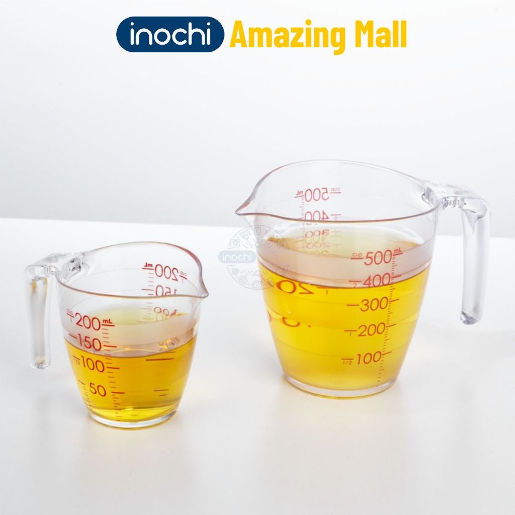 Cốc đong Ca đo lường chia vạch Yoko 200ml/500ml Inochi Amazing Mall