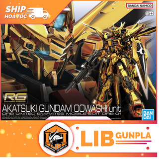 Mô hình lắp ráp Bandai Gundam RG 1/144 Akatsuki Gundam - Oowashi Pack