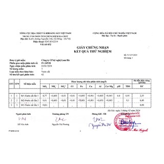 Nước cất tinh khiết chai 1 lít
