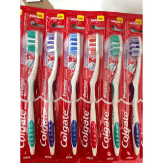 1 cây bàn chải đánh răng colgate premier clean tem in 1 cây 8k