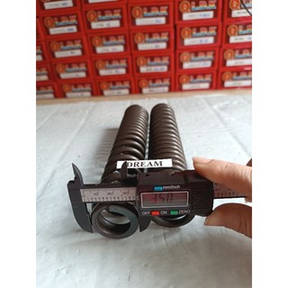 (1 cặp) lò xo phuộc sau Dream { hiệu LDK }- 5.7li