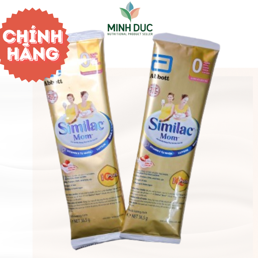 10 gói Sữa gói Similac Abbott Mom dành cho bà bầu - Hàng sample 36,5g