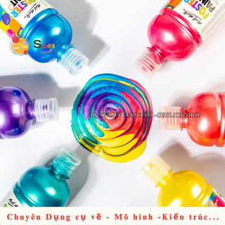 [ TÂM TÂM ] Màu Poster Paint Mont Marte 500ml ( Metallic Poster , Fluoro Poster )