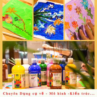[ TÂM TÂM ] Màu Poster Paint Mont Marte 500ml ( Metallic Poster , Fluoro Poster )