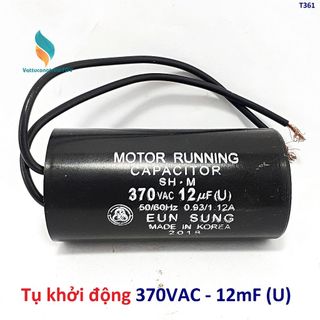 Tụ khởi động máy giặt 370VAC 10uF -12uF -15uF - 20uF