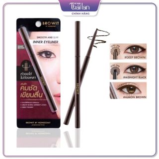 Chì kẻ mắt nongchat browit Smooth And Slim Inner Eyeliner lâu trôi