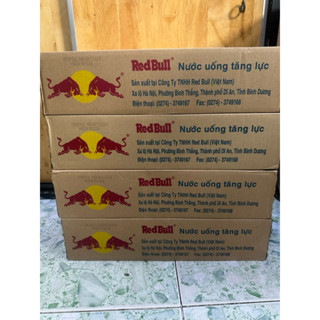 ❤️ Quận3: 1 thùng 24 lon nước uống tăng lực red bull việt lon 250ml