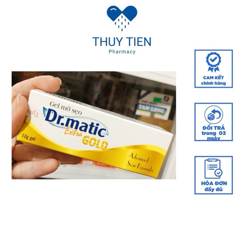 ✅Gel mờ sẹo Drmatic 12g