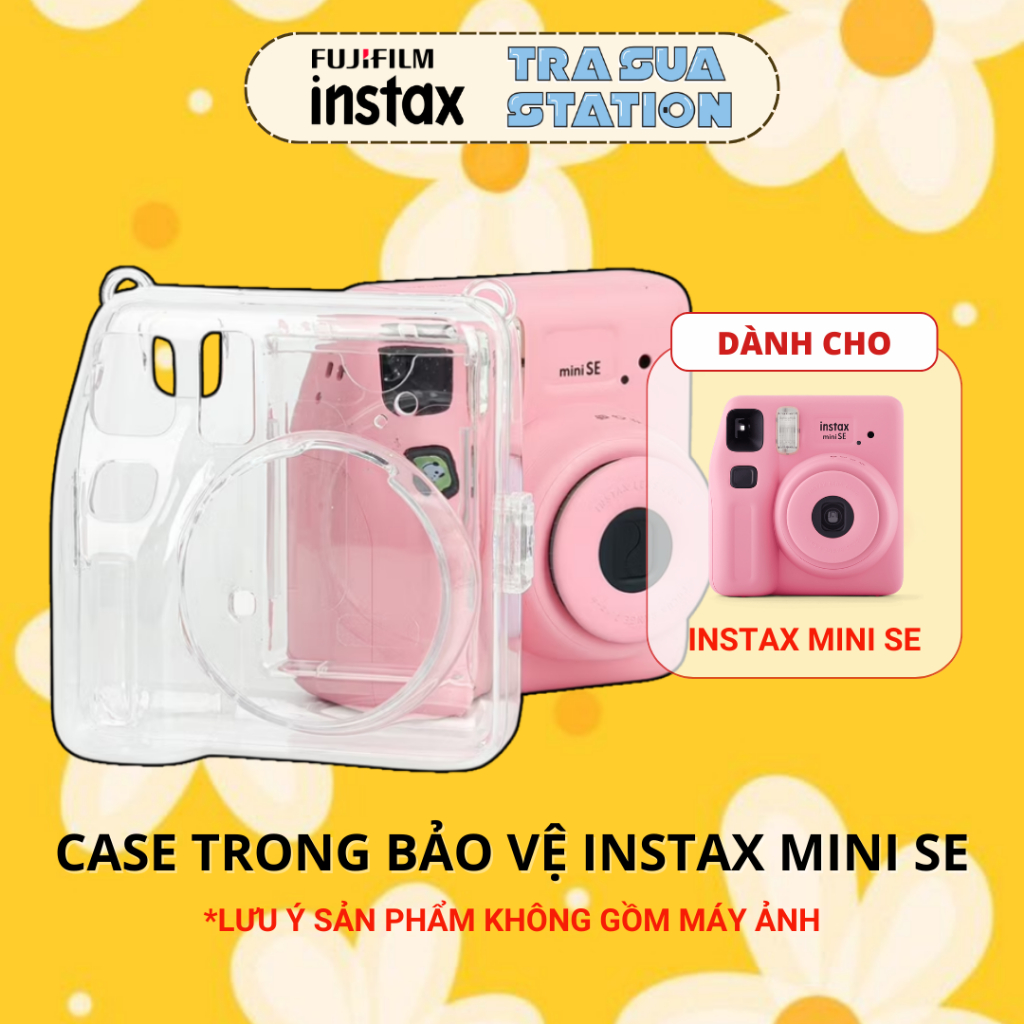 CASE TRONG  CHO MÁY INSTAX MINI SE