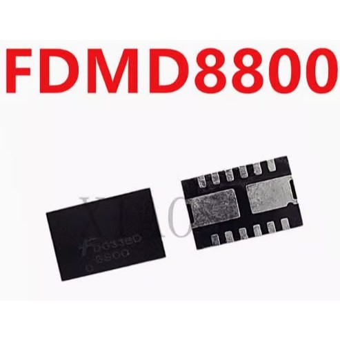 FDM8800 8800 ic nguồn trên bo mạch