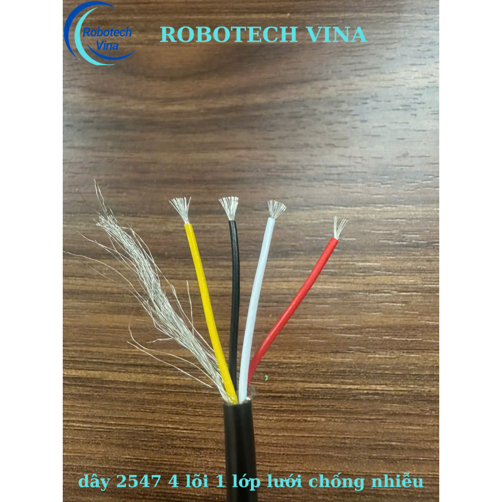 (5m) Dây cáp tín hiệu USB 2547 4 lõi,22awg 24awg 28awg dây cáp tín hiệu USB 2725 4 lõi (22+28awg)
