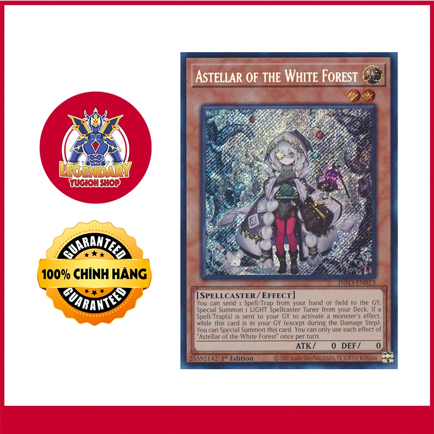 [Thẻ Bài Yugioh Chính Hãng] Astellar of the White Forest