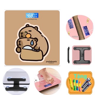  Cân Điện Tử Padabanic Mini Cân Sức Khỏe Gia Đình Kích Thước Mặt Kính Cường Lực 