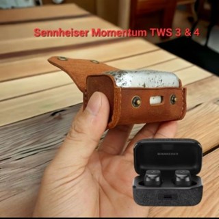 BAO DA SENNHEISER MOMENTUM TWS 3 & 4, ĐỒ DA THỦ CÔNG HANDMADE