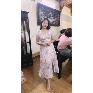 pass giúp váy  Lép  Size M Like new ạ [] có rút chỉ chỗ tà