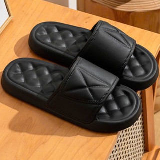 Dép bánh mì nữ quai ngang nâng đế 3cm đi mưa kiểu girl phố chống trơn unisex ulzzang học sinh-giày dép 97