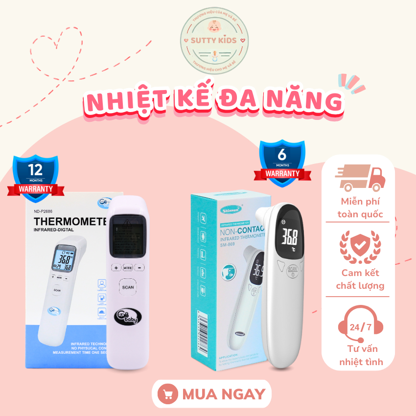 [GB-Baby Store] Nhiệt kế hồng ngoại Gb-Baby&Shinmom
