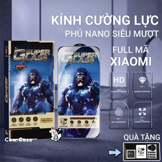 Kính cường lực Redmi 13/14T NOTE 13/12/11/10/14C/13C/12C/10C/9S/9/9A/9C/9T/8/7/C40/11T/10S/X3/A3 Poco 4G 5G PRO XIAOMI