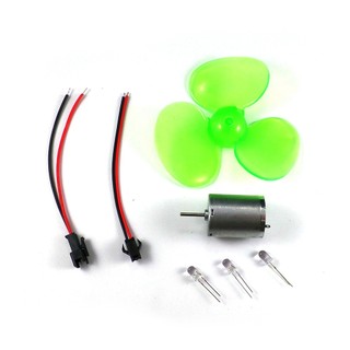 Máy phát điện mini tuabin gió V2 - mô hình giáo cụ, STEM, sáng tạo điện gió năng lượng tái tạo