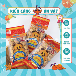 Bánh kem gấu cao cấp Thiên Hồng (gói 180g), bánh gấu kem tuổi thơ, đồ ăn vặt