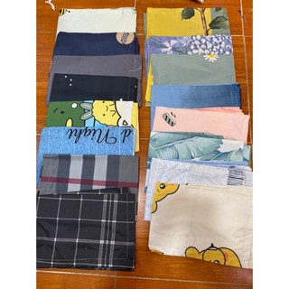 Vỏ Gối cotton poly size 50x70 - Màu ngẫu nhiên shop thanh lý