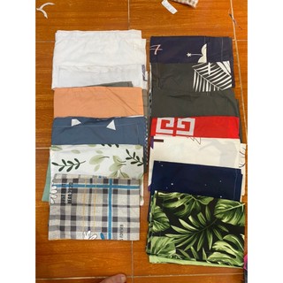 Vỏ Gối cotton poly size 50x70 - Màu ngẫu nhiên shop thanh lý