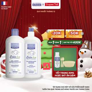 Combo Gel Tắm Gội Hữu Cơ (250Ml-500Ml) và Dung dịch làm sạch toàn thân hữu cơ dành cho trẻ từ sơ sinh 500Ml