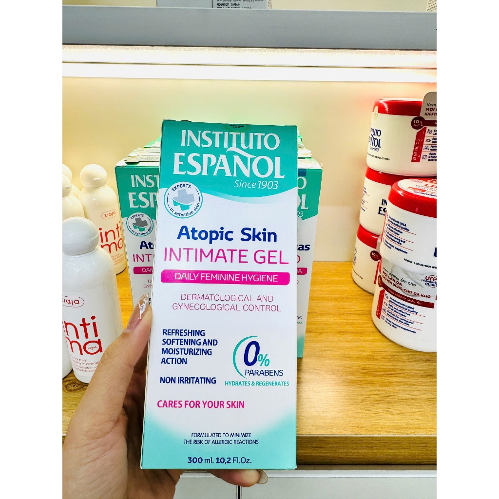 Dung Dịch Vệ Sinh Instituto Espanol Pieles Atopic Gel Intimo 300ml Dành Cho Gia Đình