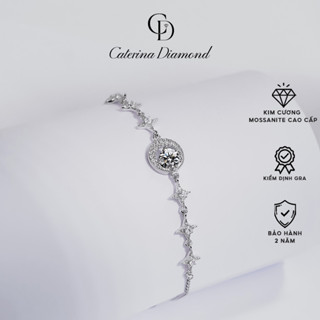 Vòng tay Kim Cương Moissanite 0.5 Carat Caterina Diamond Katilo Heart-beating Light Bracelet DB020