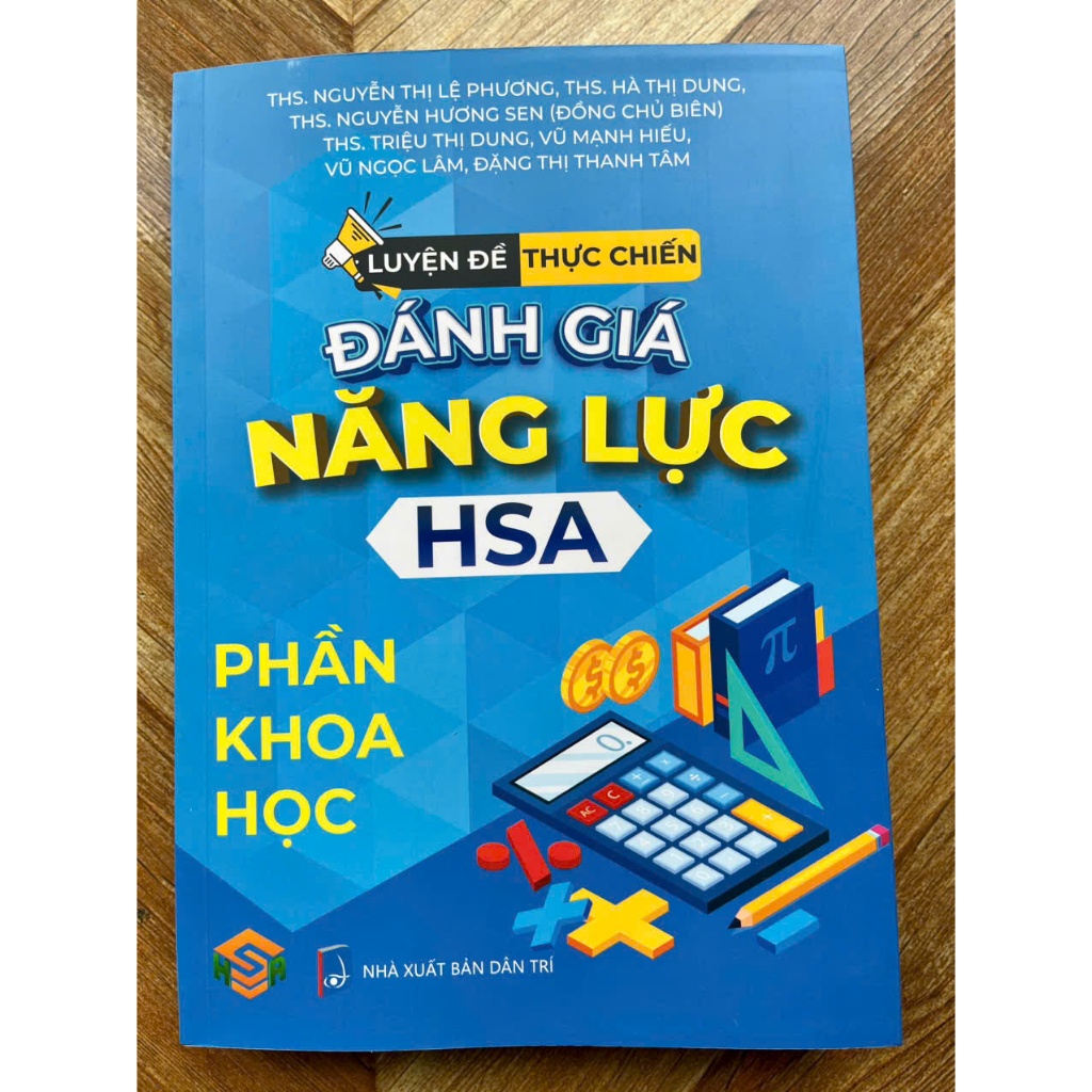 Sách - Luyện đề thực chiến đánh giá năng lực hsa phần khoa học