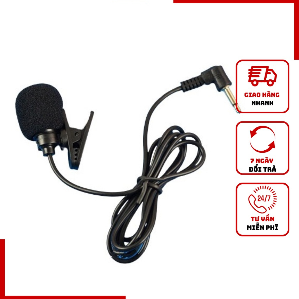 Micro rời cài áo cho máy trợ giảng 3.5mm