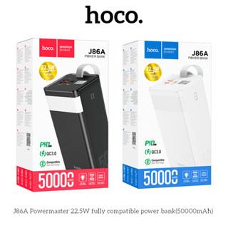 Pin Sạc Dự Phòng Hoco J86A 50000mAH Sạc Nhanh 22.5W+PD QC3.0, Tích Hợp Đèn Pin Và Màn Hình Hiển Thị