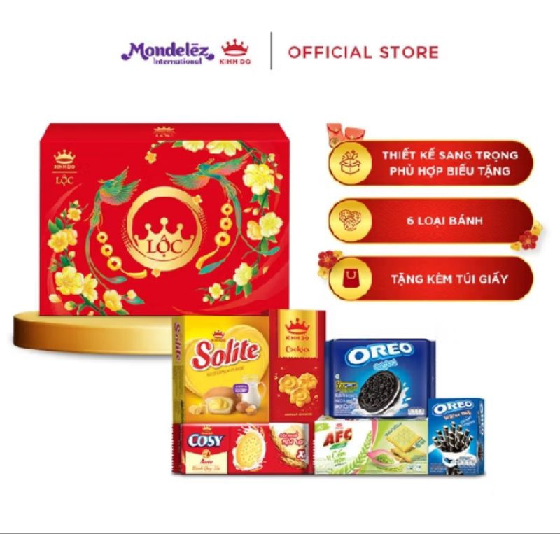 Bộ quà tết Lộc  của Kinh đô