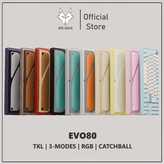 [HỎA TỐC HN - HCM] Bàn phím cơ TKL EVO80 | TKL | Catchball | Hotswap RGB | Kết nối 3 modes
