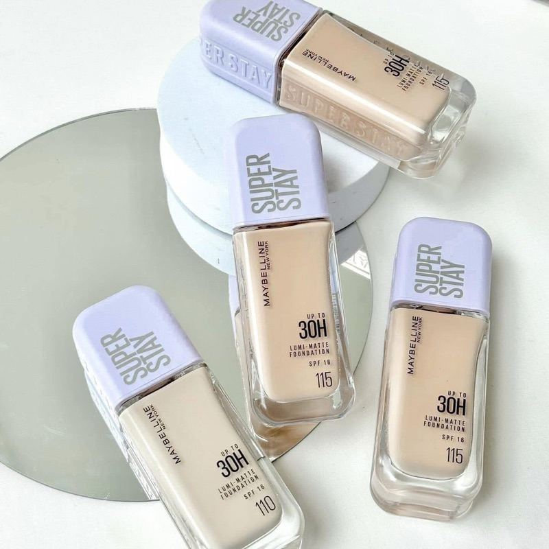Kem nền Maybelline SuperStay nắp tím