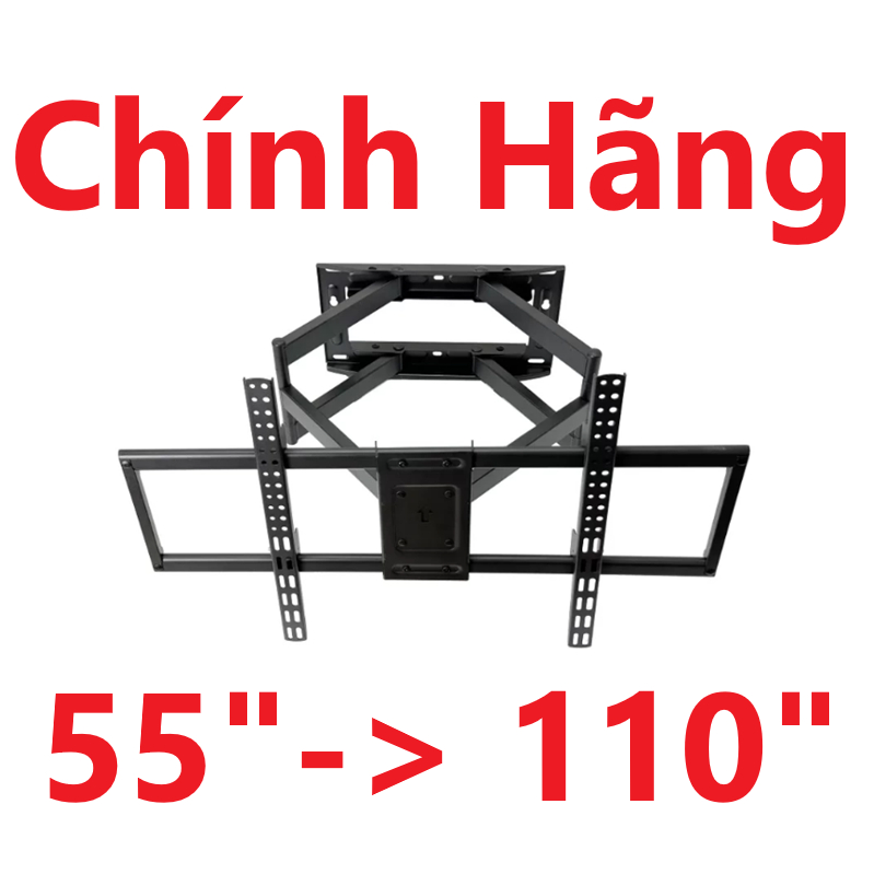 Giá treo tivi xoay đa năng E69 dùng tivi 55 inch đến 110 inch Tải trọng 120kg