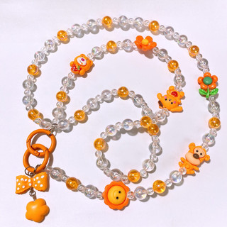 Dây Đeo Baby Three Tone Cam Cutee , Đeo Túi Xách , Điện Thoại