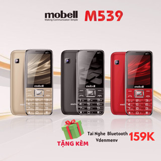 Điện Thoại 4G Mobell M539 Nghe Gọi Pin Khủng Bàn Phím To Siêu Bền 2 SIM Dành Cho Người Cao Tuổi