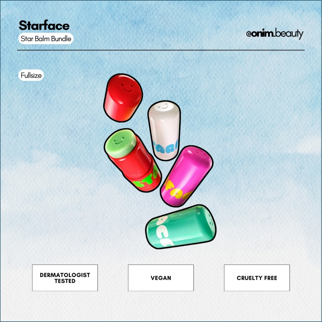 [𝐀𝐮𝐭𝐡-𝐁𝐢𝐥𝐥 𝐔𝐒] Son dưỡng  Starface Star Balm - ᴏᴍɪᴍ ʙᴇᴀᴜᴛʏ