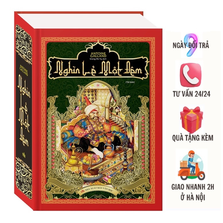 Sách - Nghìn lẻ một đêm (bìa cứng, in màu, tái bản)