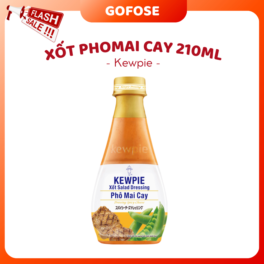 Nước Xốt Phomai Cay Kewpie 210ML