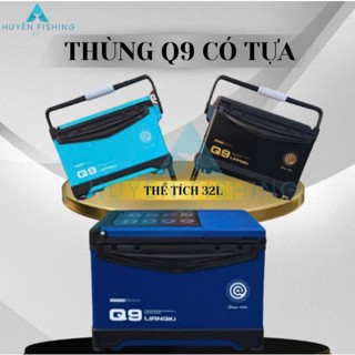 [Có Tựa] Thùng Câu Đài LQ Q9 Huyền Fishing Chuyên Câu Đài Đa Năng Cao Cấp Thể Tích 32L H03