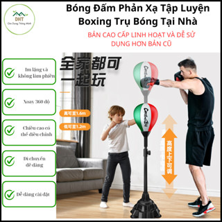 Bộ đấm bốc, Bóng Đấm Phản Xạ Tập Luyện Boxing Trụ Bóng Tại Nhà, rèn luyện sức khỏe tại nhà