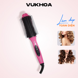 Lược Điện Chải Tóc Nova Tròn Không Dây, Tạo Kiểu Tóc Uốn Cúp Cụp Xoay Tròn Chuyên Nghiệp ( Mẫu Mới Nhất )