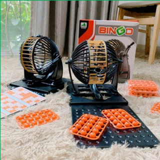 Đồ Chơi Lô Tô Lồng Cầu Bằng Nhựa 90 Số  Loại Lớn- Đồ Chơi Tết 2025