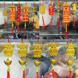 (Giao Hỏa Tốc HCM) Combo 10 Dây Liễn Treo Cây Mai Cây Đào - Trang Trí Tết 2025