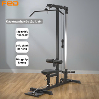 Giàn Kéo Xô Tập Gym HG-5000C Chịu Tải 200kg , Máy Kéo Xô Ống Thép Dày 1.2mm Đa Năng Tập Tại Nhà