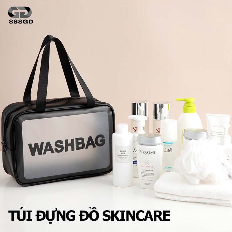 Túi Đựng Mỹ Phẩm 888GD Túi Đựng Đồ Trang Điểm WASHBAG đồ cá nhân du lịch chống thấm nước